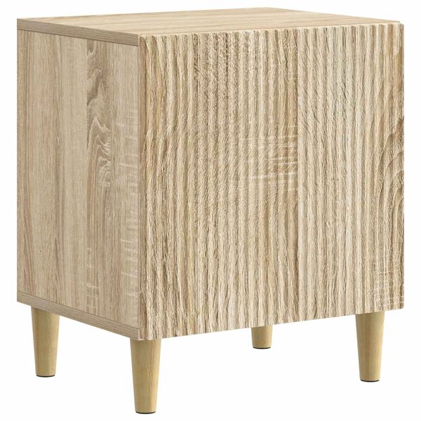 vidaXL Nočný stolík Dub sonoma 43 x 34,5 x 50 cm Kompozitné drevo