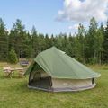 vidaXL Tipi stan 18-miestny Zelená Polyester a oceľ