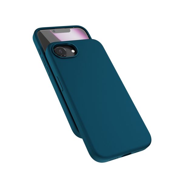 Epico Mag+ Silicone Pro kryt iPhone 16e/17e modrá