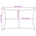 vidaXL Tieniaca plachta 160 g/m², obdĺžniková, svetlosivá 2x2,5m, HDPE