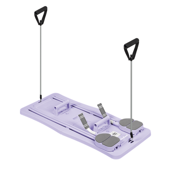 Fitness sada na pilates REBEL ACTIVE RBA-3069-PU multifunkční 9v1 fialová