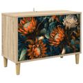 vidaXL TV skrinka LOCHEM 69 x 33 x 50 cm Sonoma Kompozitné drevo