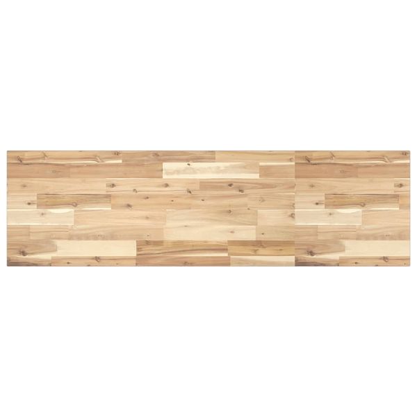 vidaXL Kúpeľňová doska neošetrená 120x40x2 cm masívna akácia