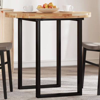 vidaXL Stolová doska okrúhla Ø80x4 cm masívne akáciové drevo