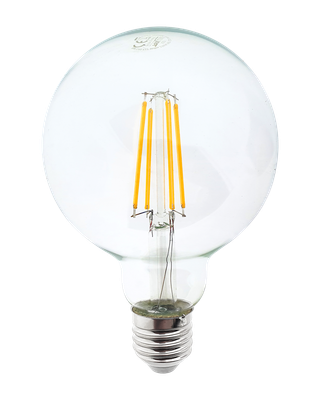 Dekoračná LED žiarovka FILAMENT Trixline 8W 960lm G95 E27 teplá biela