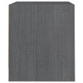 vidaXL Nočný stolík sivý 40x30,5x35,5 cm borovicový masív
