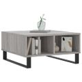 vidaXL Konferenčný stolík sivý sonoma 60x60x30 cm kompozitné drevo