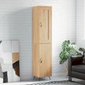 vidaXL Vysoká skrinka dub sonoma 34,5x34x180 cm spracované drevo