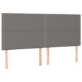 vidaXL Boxspring posteľ s matracom tmavosivá 160x200 cm látka