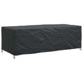 vidaXL Obal na nábytok Jednofarebný Čierna 300 x 110 x 70 cm 210D