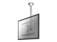 Držiak - plný pohyb - pre displej LCD - strieborná - veľkosť obrazovky: 32"-60" - stropná montáž