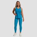 Dámske tielko Limitless Aquamarine - GymBeam, veľkosť XS, veľkosť oblečenia XS