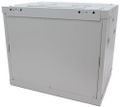 XtendLan 9U/600x450, na zeď, jednodílný, skleněné dveře, šedý Rozvadec, 19", na stenu, jednodílný, výška 9U, 600 x 450, sklenené dvere, šedý