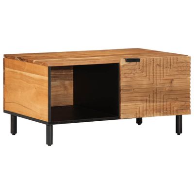 vidaXL Konferenčný stolík 80x50x40 cm masívne akáciové drevo