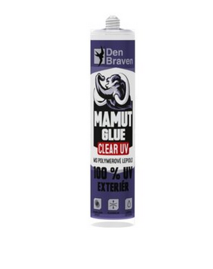 DenBraven Den Braven Mamut Glue CLEAR 100% UV Exterier 290ml