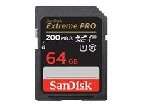 Pamäťová karta flash - 64 GB - Video Class V30 / UHS-I U3 / Class10 - SDXC UHS-I