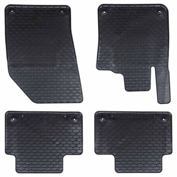 vidaXL Autokoberec 4 pcs Čierna vhodné pre Volvo S60 / V60 2019- 4D Aft