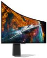 Samsung/LS49CG950SUXDU/49"/OLED/5120x1440/240Hz/0,03ms/Silver/2R OLED monitor, herní, prohnutý, 49", 5120×1440, 32:9, 240Hz, 0,03ms, 250cd/m2, DisplayPort, HDMI, Micro HDMI, 3× USB 3.0, Wi-Fi, B