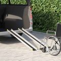 vidaXL Rampa pre invalidný vozík 270 kg 2 ks Čierna 270 kg na sedadlo