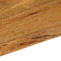 vidaXL Stolová doska 40x40x2,5 cm Live Edge z masívneho dreva Mango