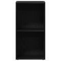 vidaXL LP úložný box Čierny dub 71x34x36 cm Konštruktérske drevo