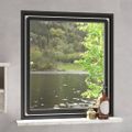 vidaXL Magnetická okenná sieťka proti hmyzu biela 130x150 cm