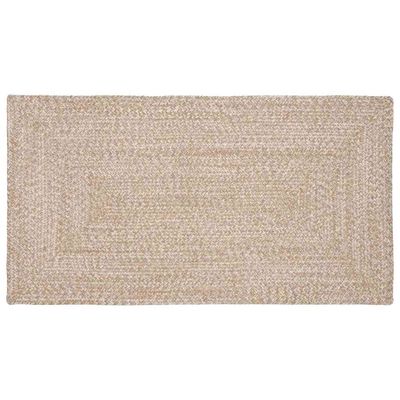 vidaXL Kusové koberce Prírodná a biela 60 x 110 cm Juta