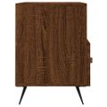vidaXL TV skrinka hnedý dub 80x36x50 cm spracované drevo