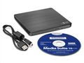 HITACHI LG - externý mechanizmus DVD-W/CD-RW/DVD±R/±RW/RAM GP60NB60, Slim, Black, box+SW