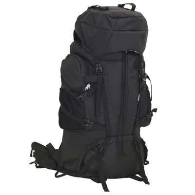 vidaXL Turistický batoh čierny 80 l oxfordská látka