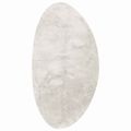 vidaXL Koberec HUARTE Krémová 100 x 200 cm Polyester