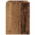 vidaXL Závesná skrinka Staré drevo 40 x 29,5 x 40 cm Kompozitné drevo