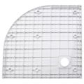 vidaXL Sprchová vanička SMC biela 90x90 cm