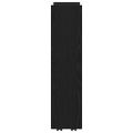 vidaXL Úzky úložný vozík Čierny dub 60 x 20 x 82 cm Kompozitné drevo