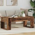 vidaXL Konferenčný stolík Staré drevo 110 x 50 x 41 cm