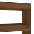 vidaXL Knižnica/deliaca stena hnedý dub 100x30x135 cm