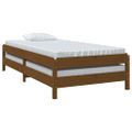 vidaXL Stohovateľná posteľ medovohnedá 75x190 cm borovicový masív