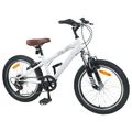 vidaXL Horský Bicykel 24 Palcov 6-Rýchlosť pre 8-12 rokov Biela
