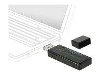 Sieťový adaptér - USB 3.0 - Wi-Fi 5 - čierna