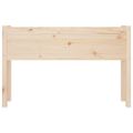 vidaXL Záhradné kvetináče 2 ks 110x31x70 cm, borovicový masív