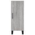vidaXL Komoda sivý dub sonoma 34,5x34x90 cm spracované drevo