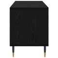 vidaXL TV skrinka so zásuvkou Čierny dub 100 x 34,5 x 44,5 cm