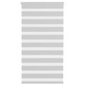 vidaXL Zebra roleta svetlosivá 85x150cm šírka látky 80,9 cm polyester