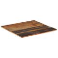 vidaXL Štvorcová stolová doska 70x70 cm, 15-16 mm, recyklovaný masív