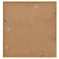 vidaXL Fotorámiky na stenu, koláž 3 ks, zlaté 50x50 cm, MDF