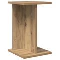 vidaXL Stojan na rastliny 2 ks Dub artisan 25 x 25,5 x 40,5 cm