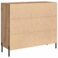 vidaXL Servírovacia skriňa Remeselný dub 90 x 34 x 80 cm
