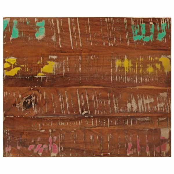 vidaXL Stolová doska 60x50x2,5 cm obdĺžnik masívne recyklované drevo