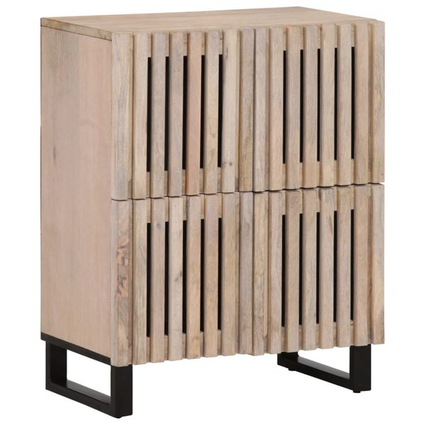 vidaXL Komoda 60x34x75 cm mangovníkový masív