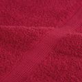 vidaXL Prémiové uteráky do sauny SOLUND 2 ks červené 80x200cm 600 g/m2